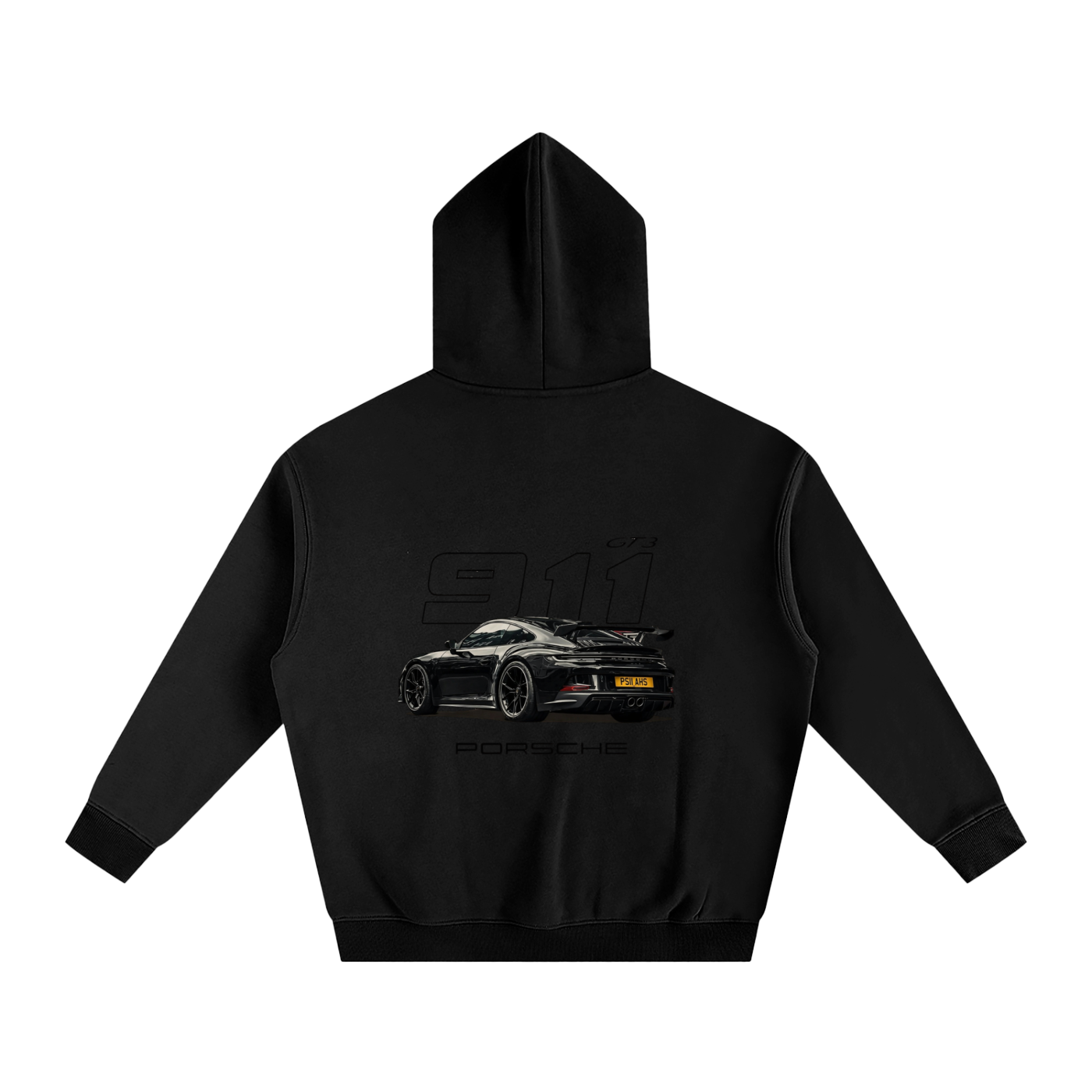 911 GT3 Racing Oversize Fleeced Hoodie