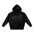 911 GT3 Racing Oversize Fleeced Hoodie